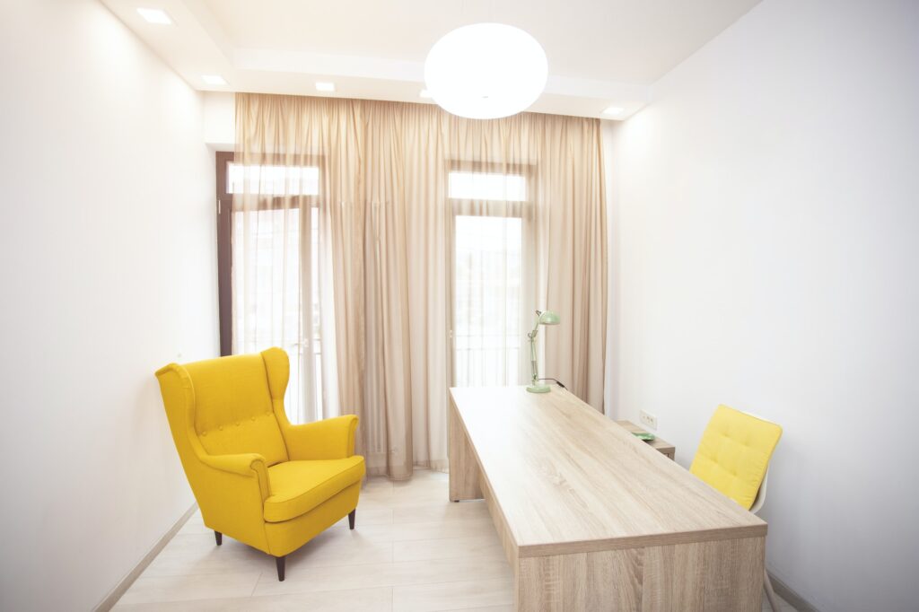 VIP office furniture on a white background